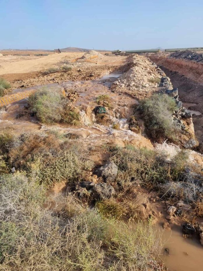El CAAF detecta una nueva avería en la red de impulsión entre Puerto del Rosario y La Herradura