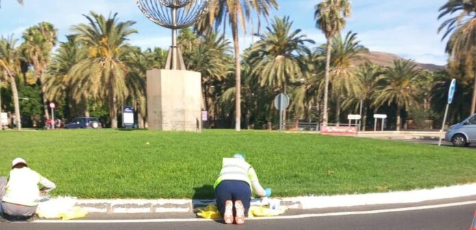 El PSOE denuncia que se ha puesto en riesgo la salud de los trabajadores y trabajadoras del Plan de Empleo de Pájara