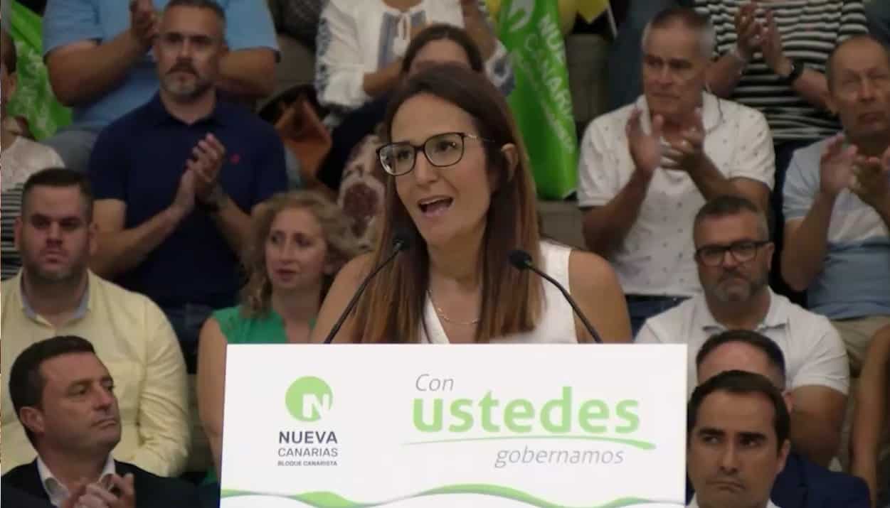 Natalia Santana, Candidata al Parlamento de Canarias por Nueva Canarias, legislatura 2023/2027