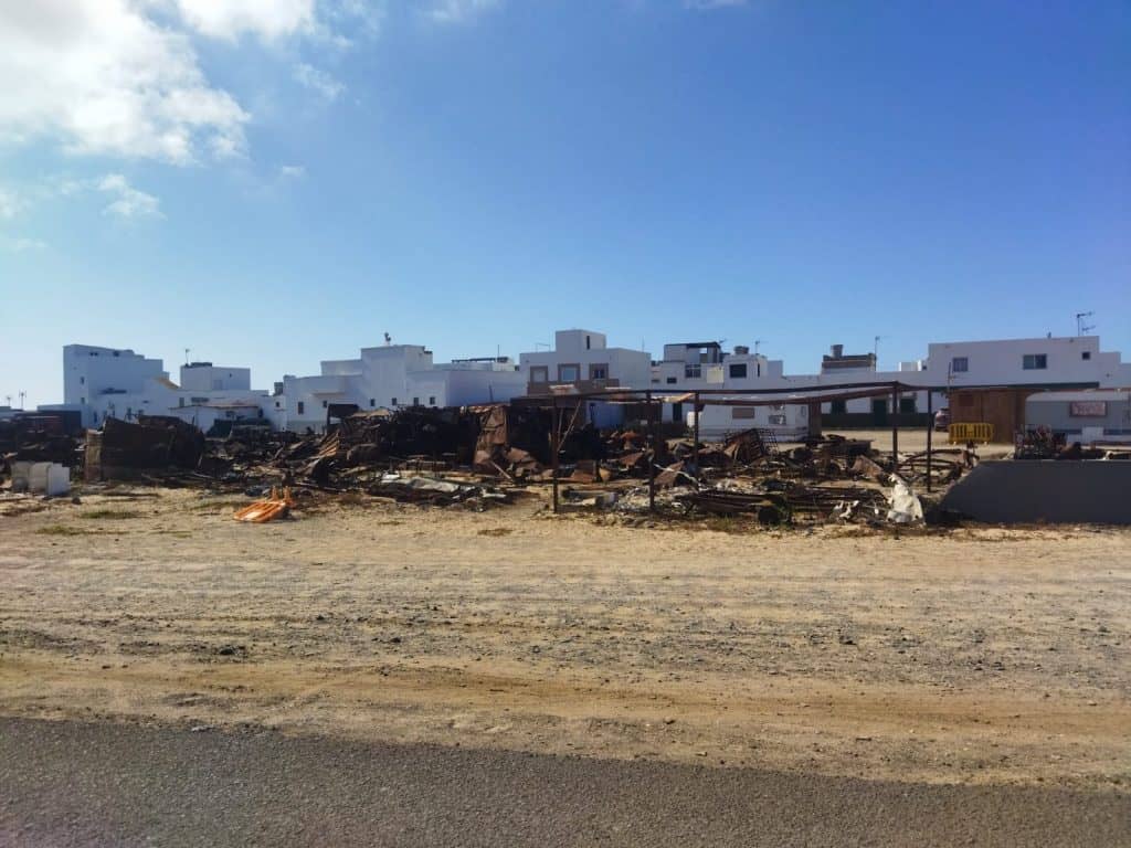 David Ginas "El Puertito se ha convertido en un cementerio de basura tóxica y quemada"