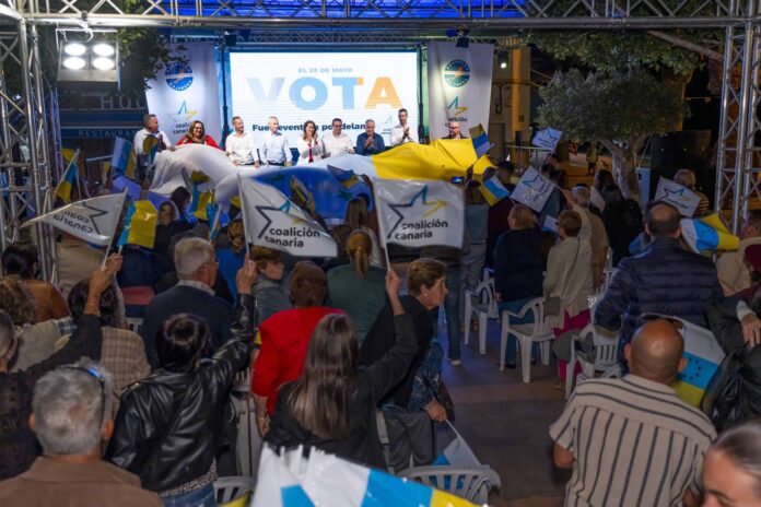 Coalición Canaria cierra su campaña como la candidatura que mejor representa los intereses de Fuerteventura
