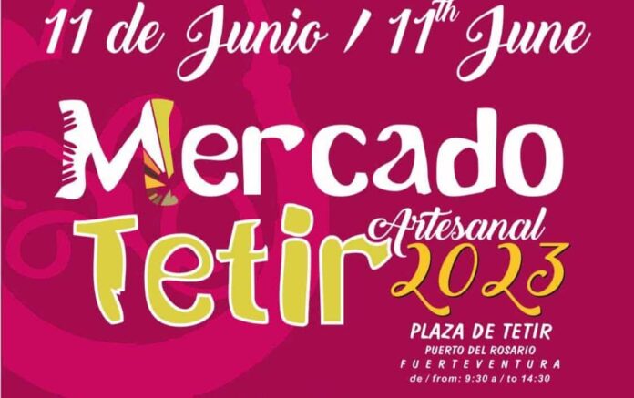 El Mercado Artesanal de Tetir vuelve este domingo 11 de junio con juegos, talleres y música