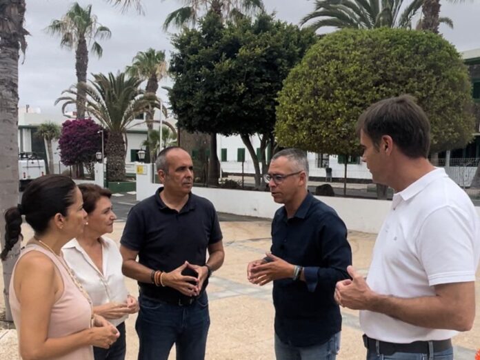 El candidato al Senado, Jorge Marante, pide más efectivos para las zonas norte y sur de Fuerteventura