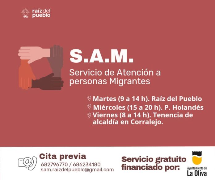 La Oliva ofrece orientación y asesoramiento gratuitos a personas migrantes