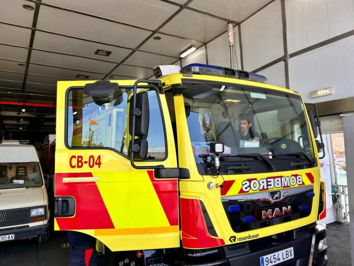 El dispositivo de emergencias de Fuerteventura se desplaza a la Palma para colaborar en la extinción del incendio