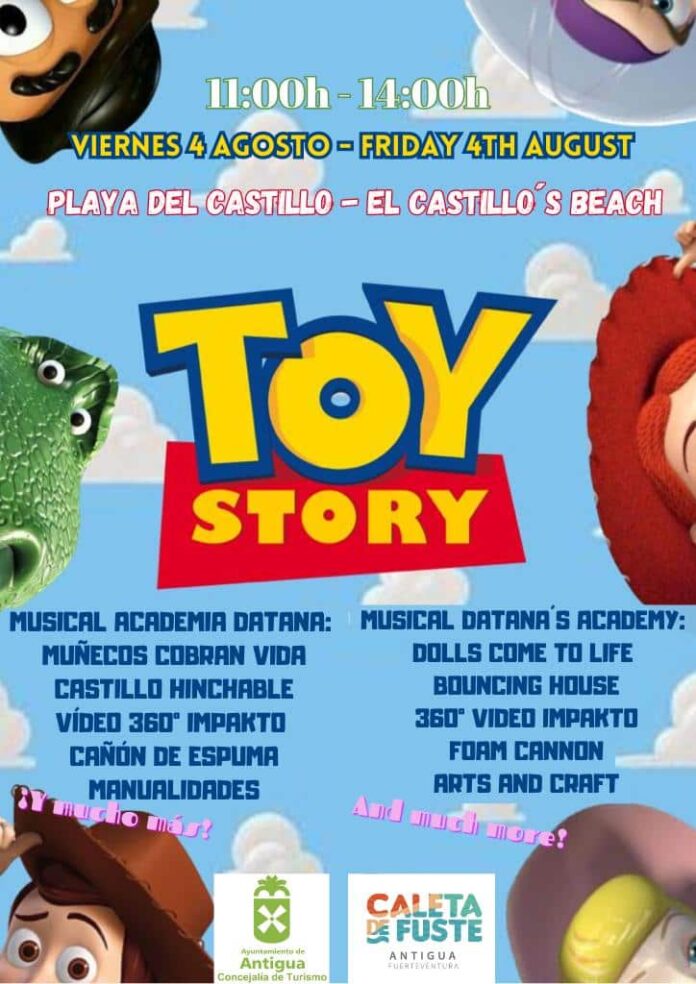 Fiestas Infantiles en la Playa del Castillo todos los viernes de agosto