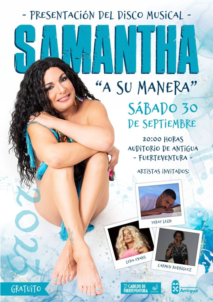 Antigua presenta el Disco Musical de Samantha