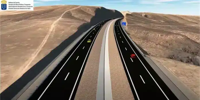 Obras Públicas formaliza el contrato para la construcción de la vía entre Cuchillete y Matas Blancas en Fuerteventura