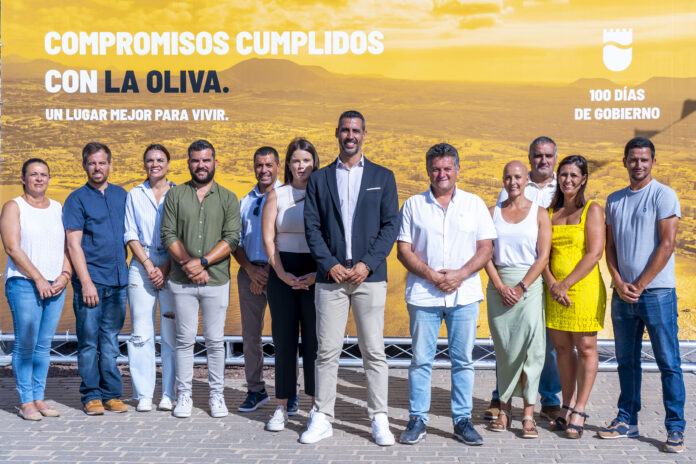El Gobierno de La Oliva presenta un proyecto a cuatro años vista, comprometido con la mejora integral del municipio, tras 100 días de gestión