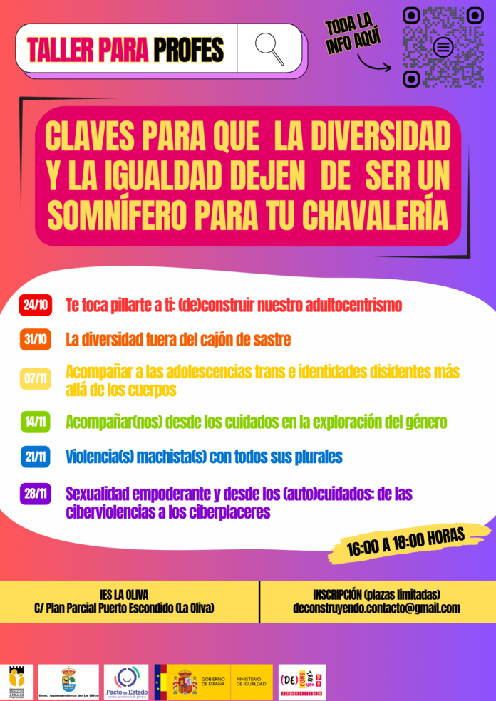 El Ayuntamiento de La Oliva impulsa talleres para educar en igualdad y prevenir violencias machistas en la adolescencia