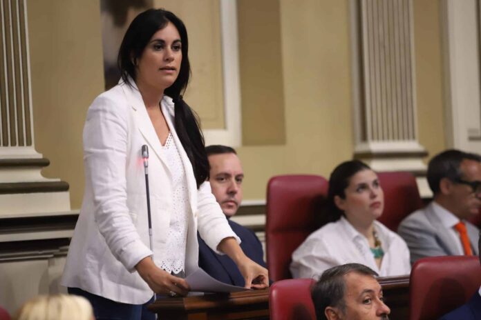 Vidina Espino: “Exigimos el reparto obligatorio de los menores que llegan a Canarias entre todas las comunidades autónomas y que se cambien las normas que sean necesarias para lograrlo”