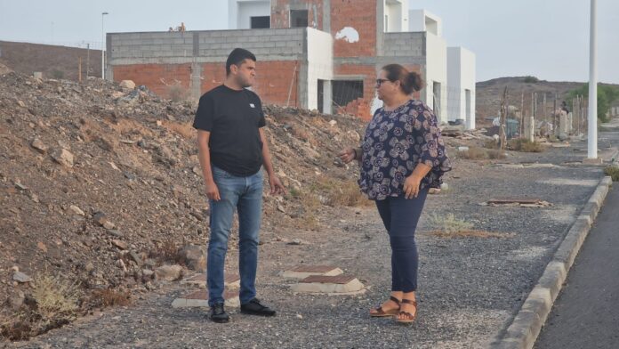 El Ayuntamiento de Tuineje saca a licitación el primer lote del acondicionamiento de las aceras y calles de “el aceitún”