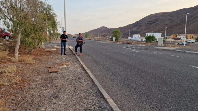 El Ayuntamiento de Tuineje saca a licitación el primer lote del acondicionamiento de las aceras y calles de “el aceitún”