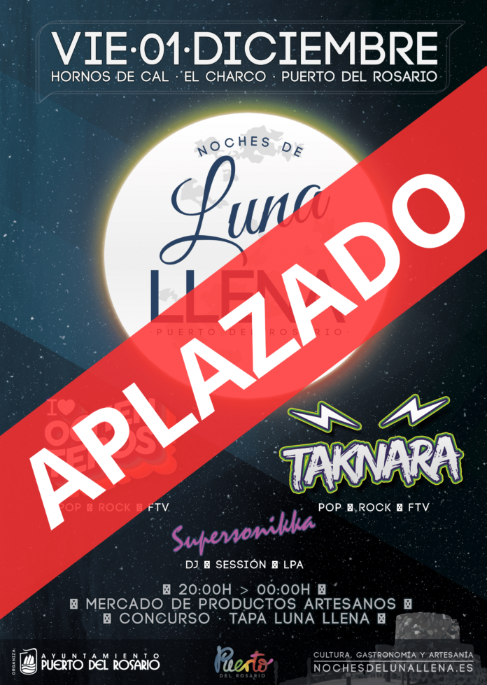 Aplazadas las ‘Noches de Luna Llena’ por causas ajenas al Ayuntamiento