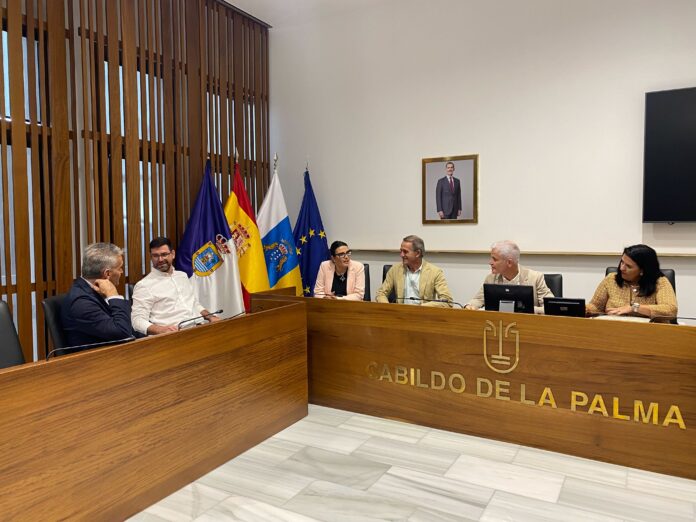 El director general de Infraestructura Turística se reúne con la consejera de Turismo de La Palma para coordinar futuras actuaciones