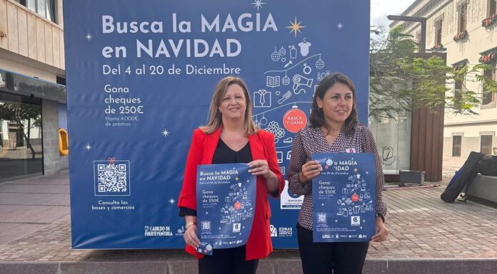La Asociación de Empresarios de Puerto del Rosario presenta su campaña ‘Busca la Magia en Navidad’ con el apoyo del Cabildo