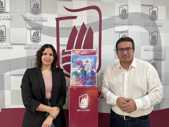 “Pulparty”, ganador del concurso de carteles del Carnaval de Puerto del Rosario 2024