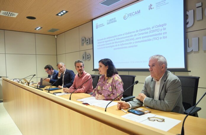 Gobierno de Canarias,FECAM y COITC impulsan fórmulas de colaboración y asesoramiento de TIC para los ayuntamientos