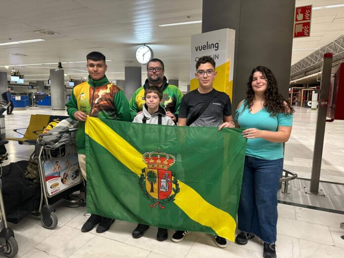 Los cinco arqueros San Crispín de Antigua representan la isla en Francia