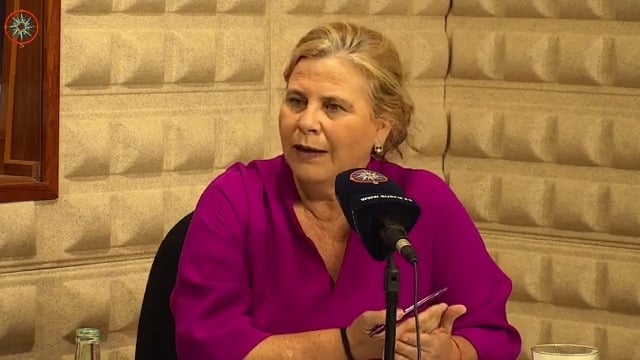 María Jesús de la Cruz "Si la línea de Tarfaya no es en Fuerteventura, será en Gran Canaria"