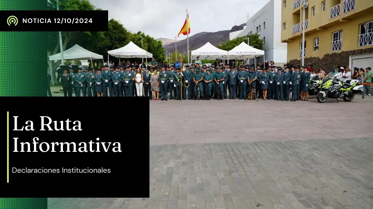 La Ruta Informativa: Acto Día del Pilar en Morro Jable 12/10/24