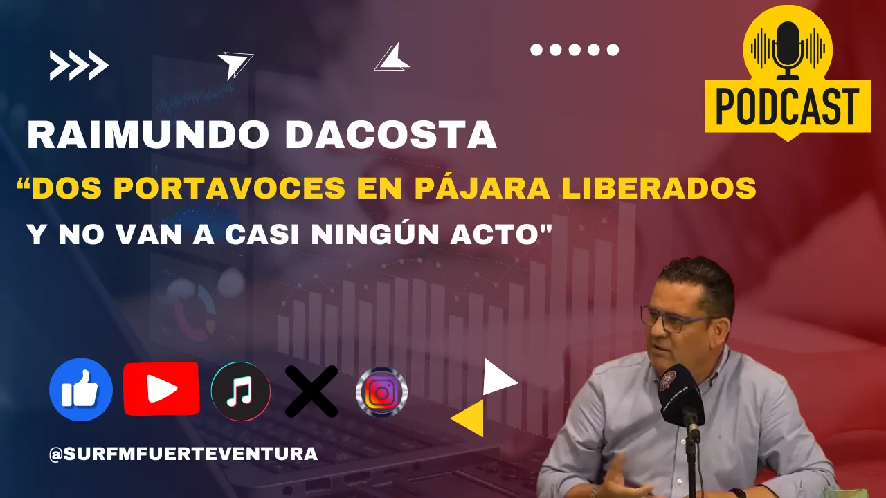 Raimundo Dacosta "Dos portavoces en Pájara liberados y no van a casi ningún acto"