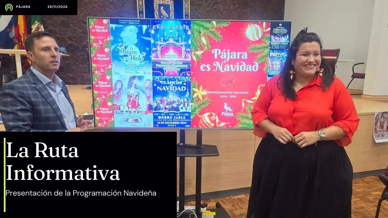 La Ruta Informativa: Presentación de Programa Navideño en Pájara 02/12/24