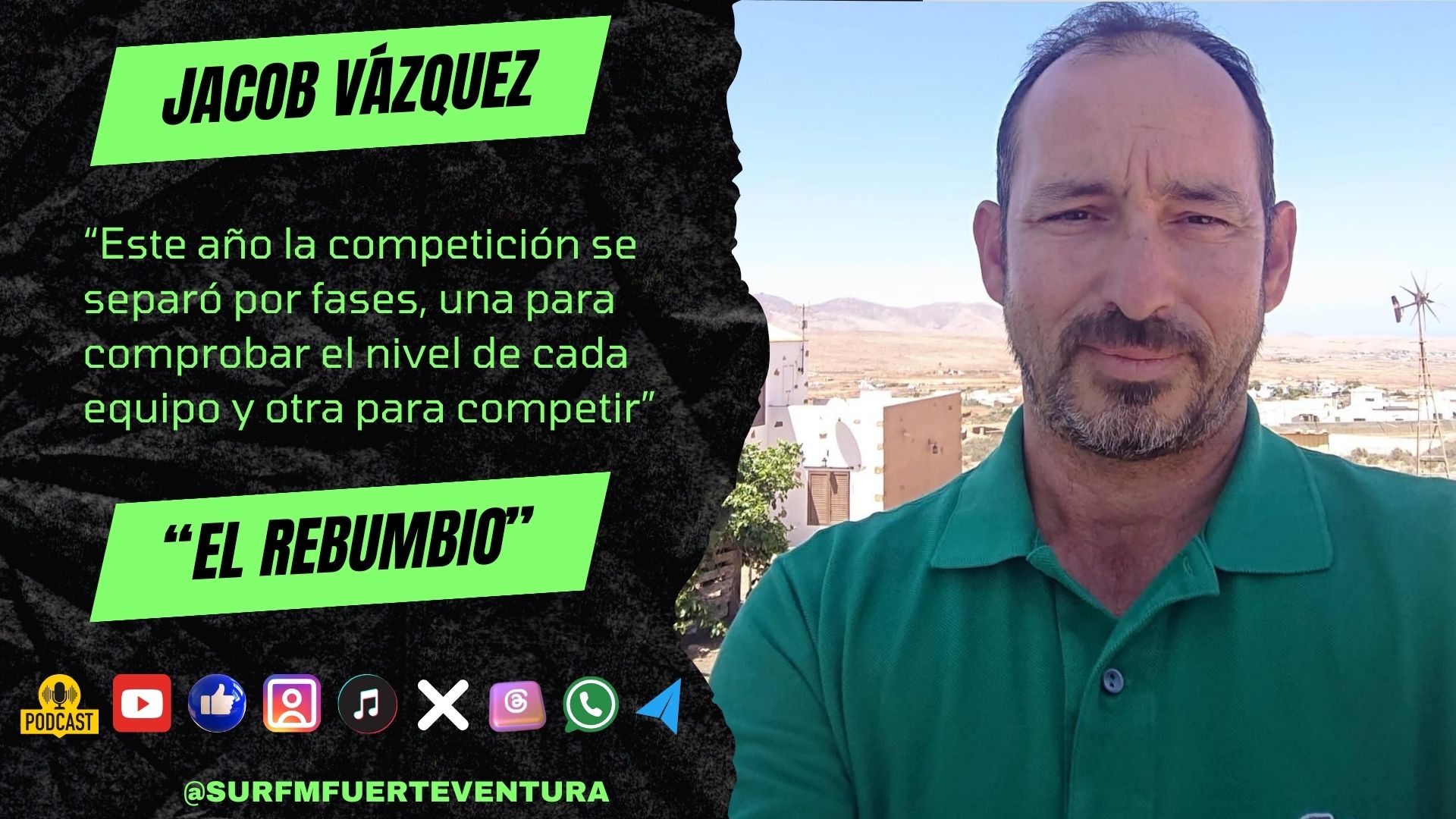 Jacob Vázquez "Este año hemos querido comprobar el nivel de equipos con dos fases"
