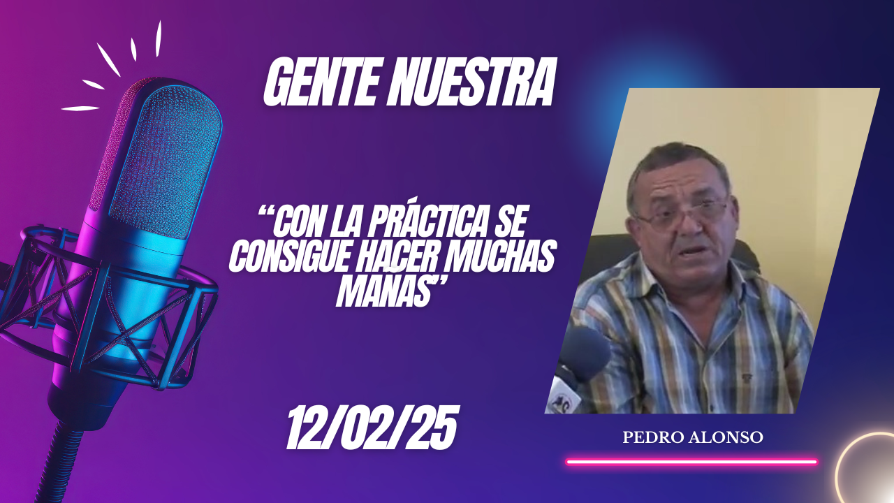 Pedro Alonso "Con la práctica se consigue hacer muchas mañas"