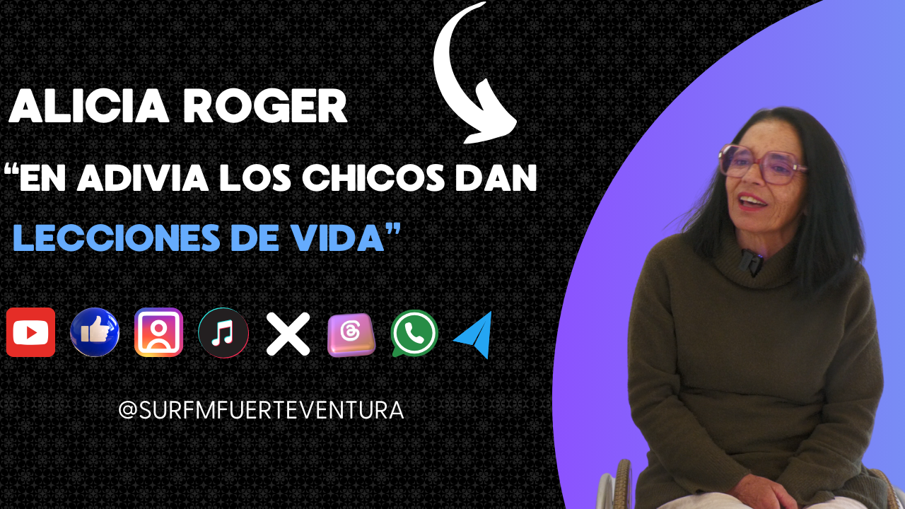 Alicia Roger "En Adivia los chicos dan lecciones de vida"