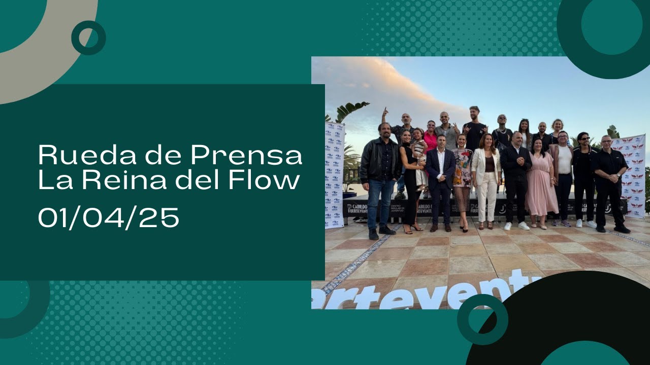 Rueda de Prensa la Reina del Flow 01/04/25