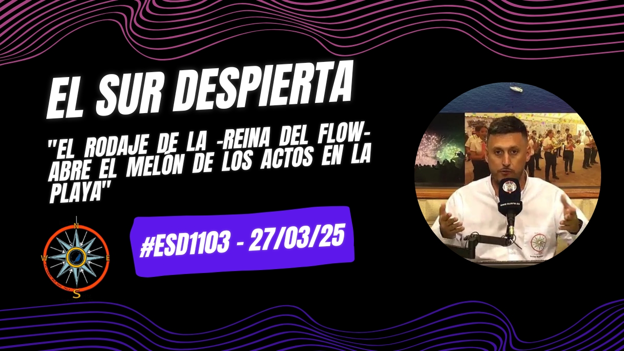 David Rodríguez "El Rodaje de la -Reina del Flow- abre el melón de los actos en la Playa"
