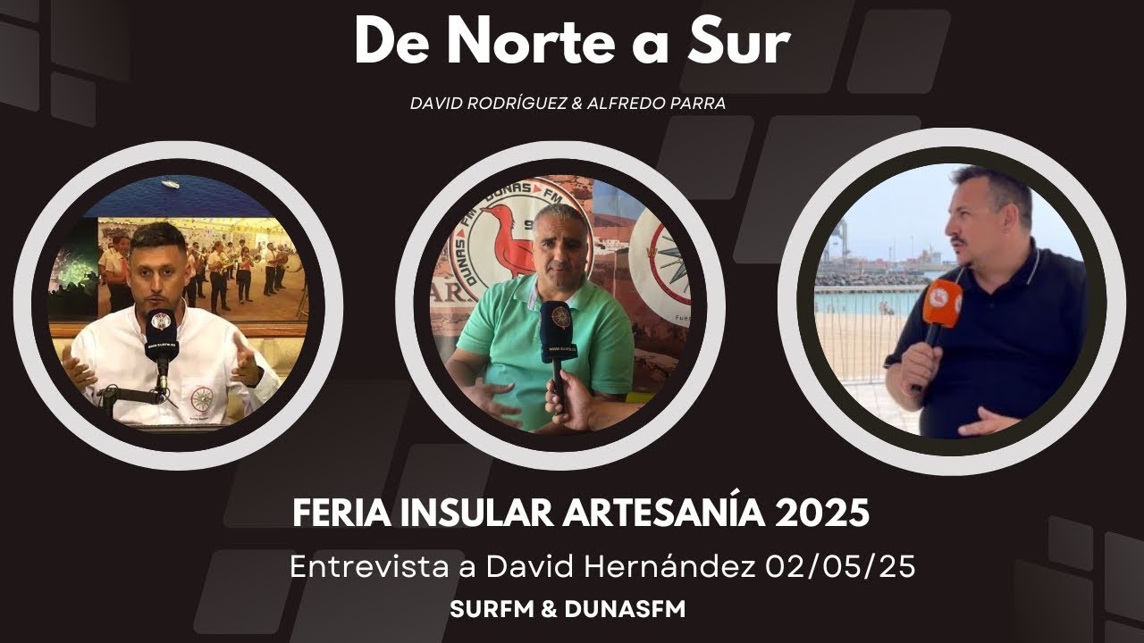 XXXVI Feria Insular de Artesania: Entrevista a David Hernandez 02/05/25