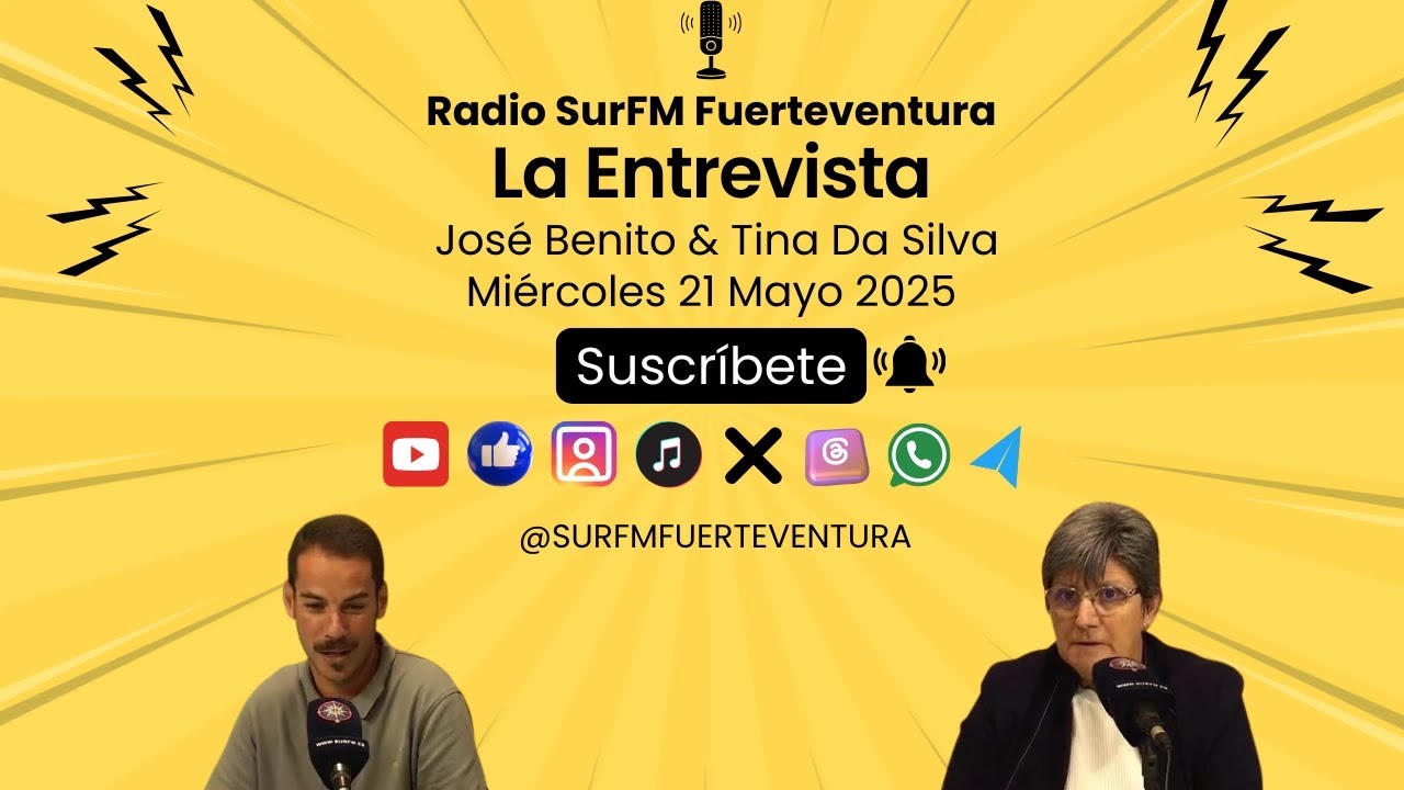 Entrevista a Tina Da Silva y a José Benito Alonso 21/05/25