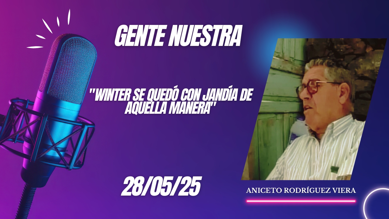 Aniceto Rodríguez "Winter se quedó con Jandía de aquella manera"
