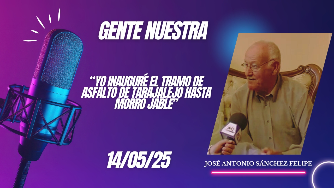 José Antonio "“Yo inauguré el tramo de asfalto de Tarajalejo hasta Morro Jable”