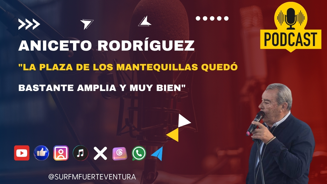 Aniceto Rodríguez "La Plaza de los Mantequillas quedó bastante amplia y muy bien"