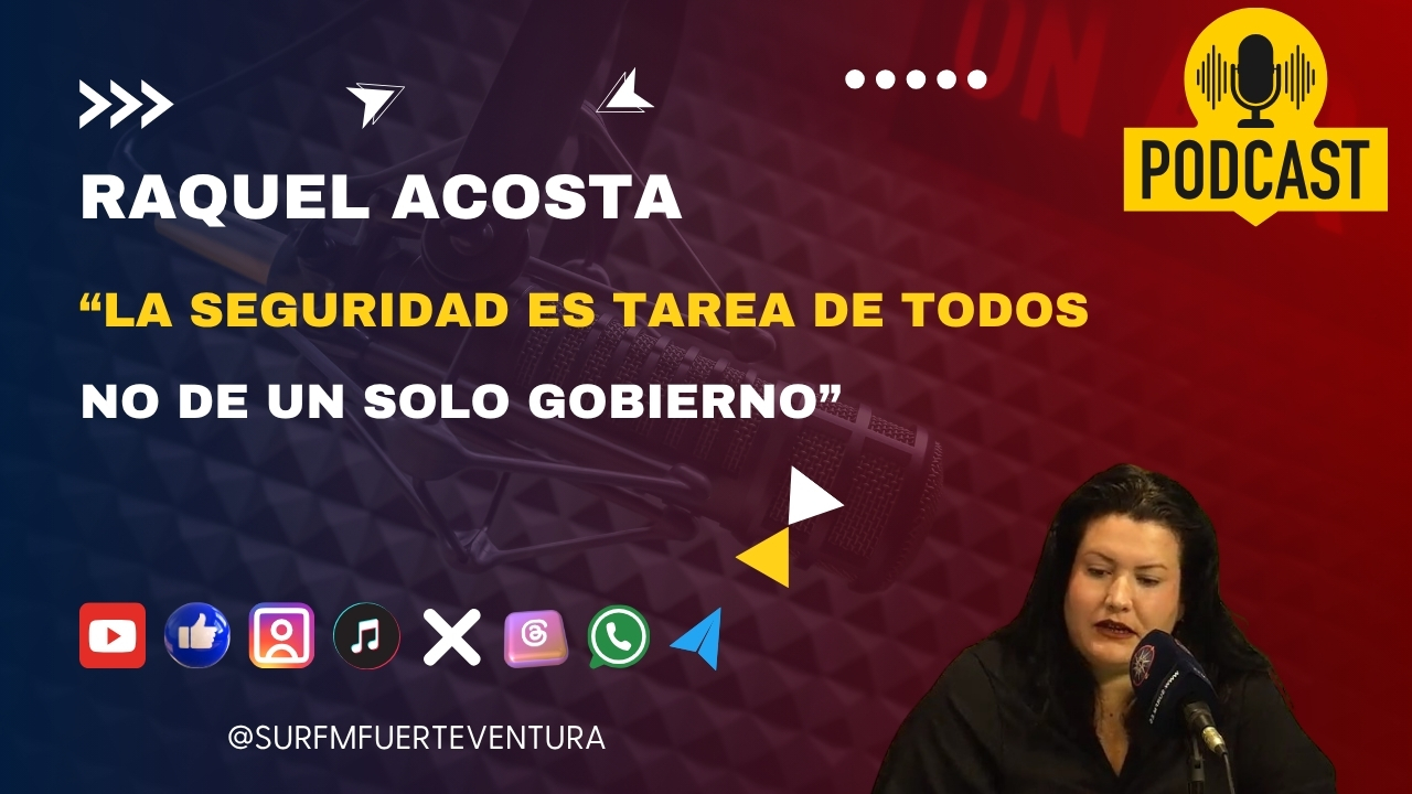 Raquel Acosta "La seguridad es tarea de todos, no de un solo gobierno"