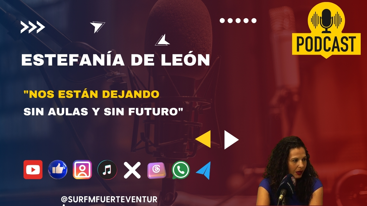 Estefanía de León "Nos están dejando sin aulas y sin futuro"