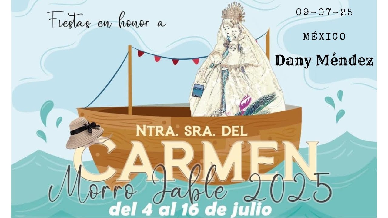 Fiestas del Carmen 2025: Danny Méndez 09/07/25
