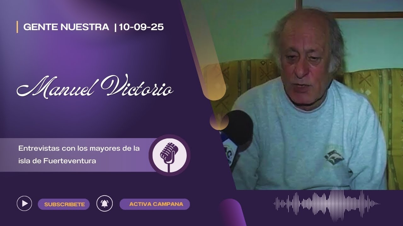 Gente Nuestra: Manuel Victorio 10/09/25