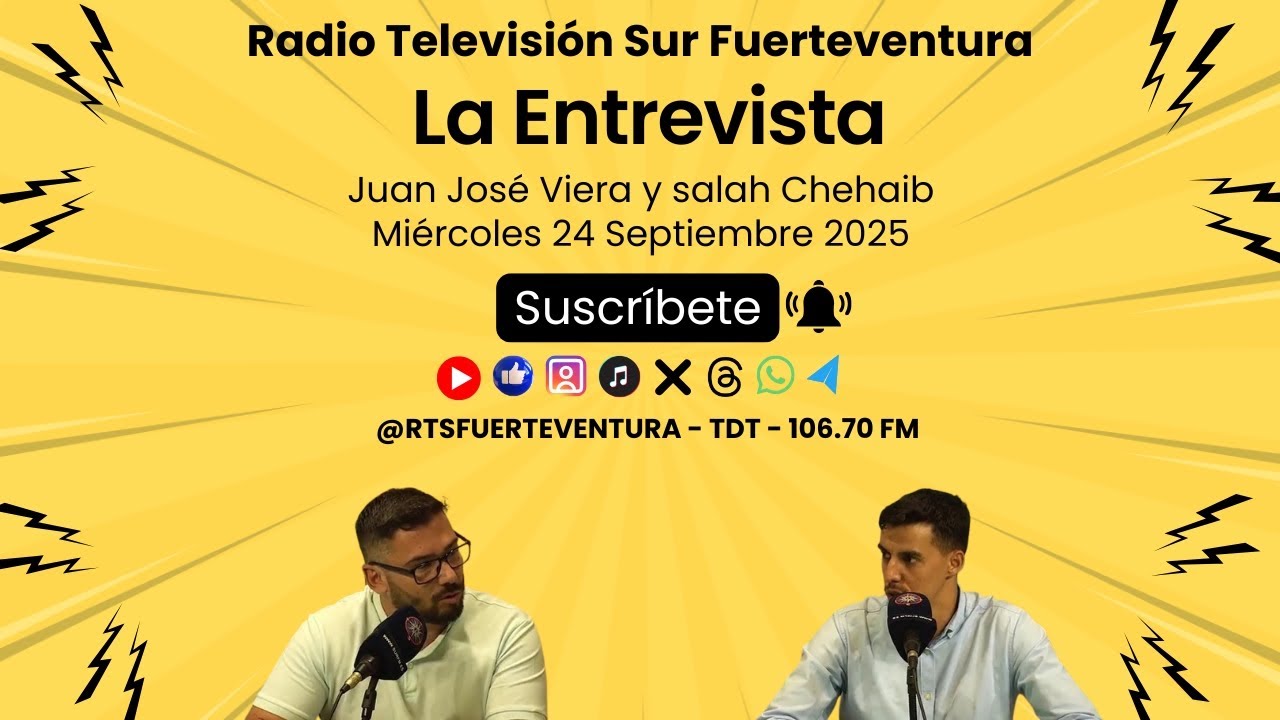 Entrevista a Juan José Viera y a Salah Chehaib 24/09/25