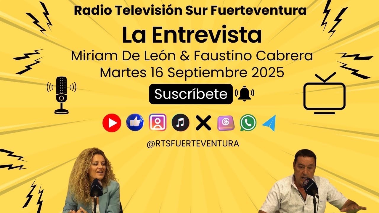 Entrevista a Miriam de León y a Faustino Cabrera 16/09/25