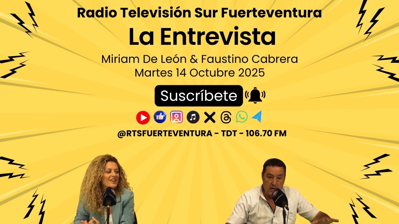 Entrevista a Miriam de León y a Faustino Cabrera 14/10/25