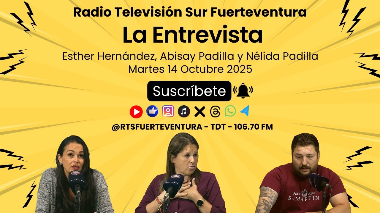 Entrevista a Esther Hernández, Nélida Padilla y Abisay Padilla 14/10/25