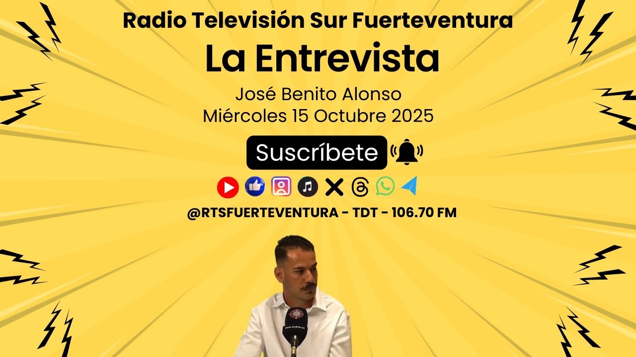 Entrevista a José Benito Alonso 15/10/25
