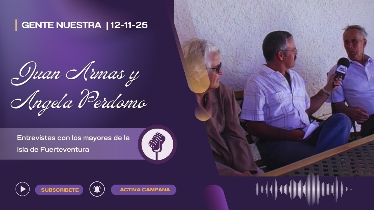 Gente Nuestra: Juan Armas y Angela Perdomo 12/11/25