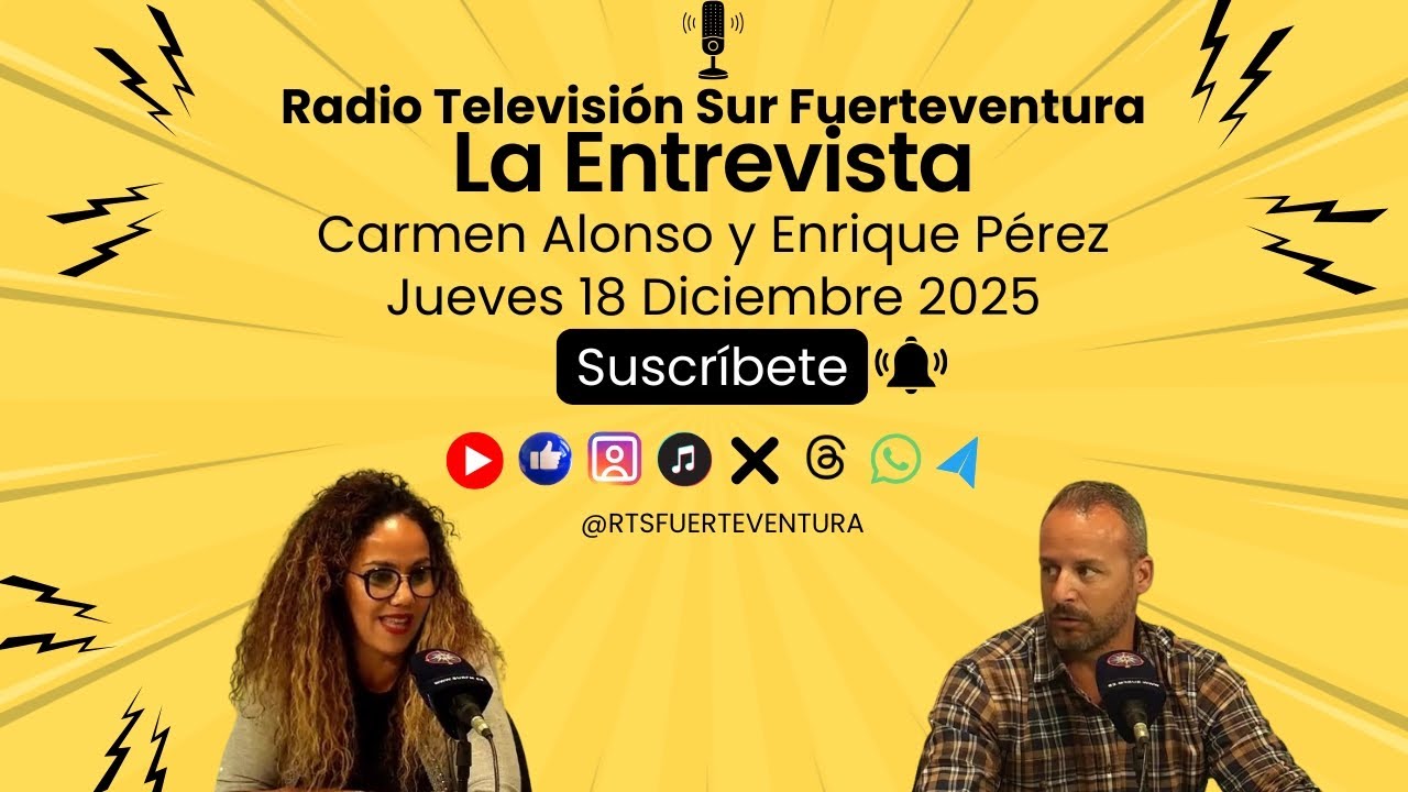 Entrevista a Enrique Pérez y a Carmen Alonso 18/12/25
