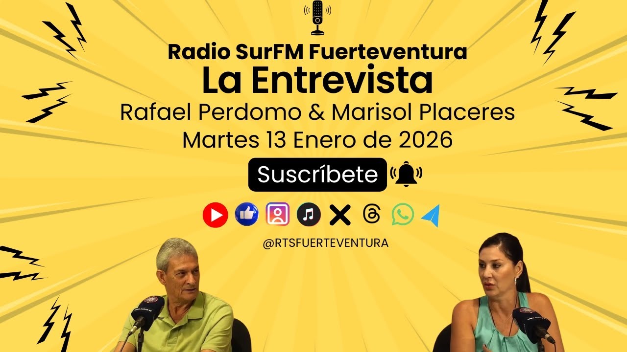 Entrevista a Rafael Perdomo y a Marisol Placeres 13/01/26