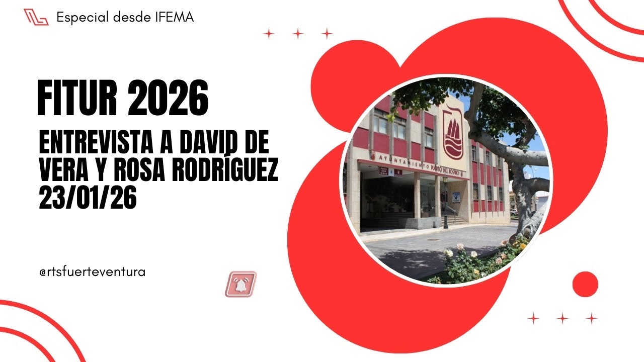 Especial Fitur 2026: Entrevista a David de vera y a Rosa Rodríguez 23/01/26